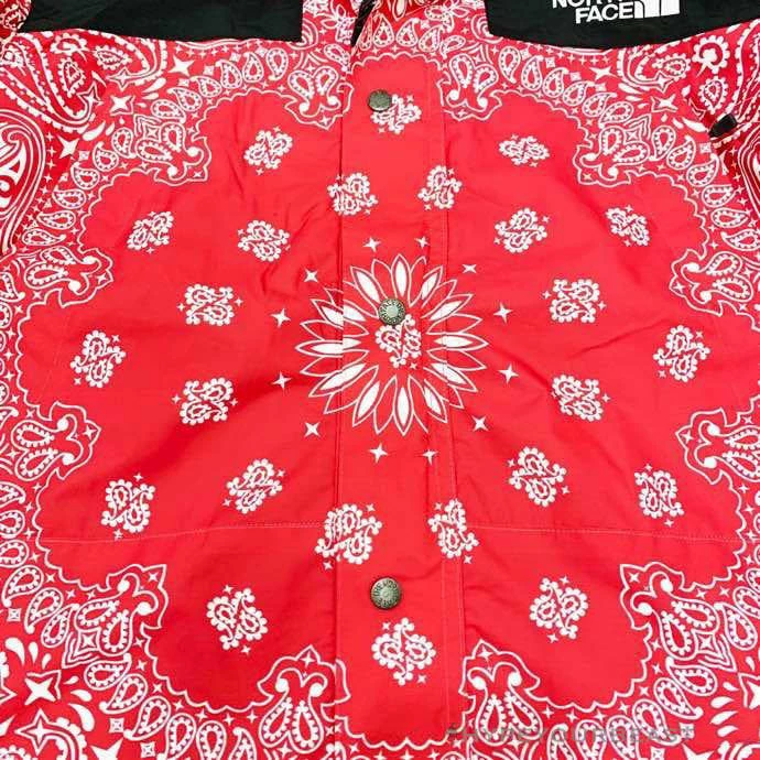 hypeyourbeast S*p*e x t*f bandana jacket red
