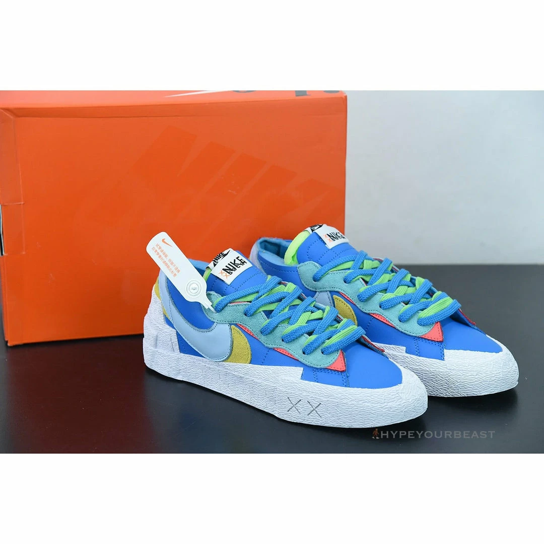 HypeYourBeast Nike Blazer Low Sacai KAWS Blue
