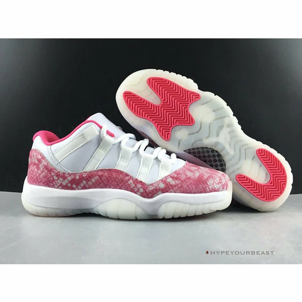 Air Jordan 11 Low ‘White / Pink’