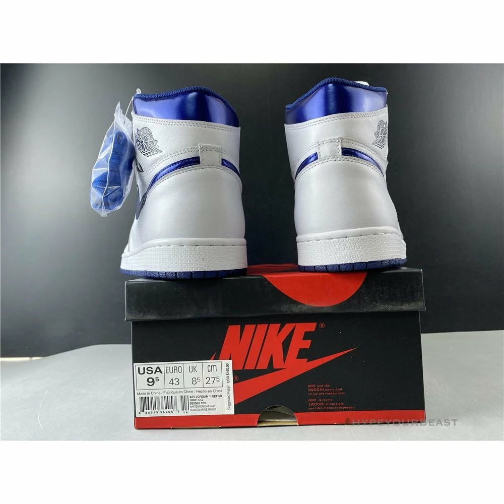 Air Jordan 1 High ‘OG’ Metallic Navy