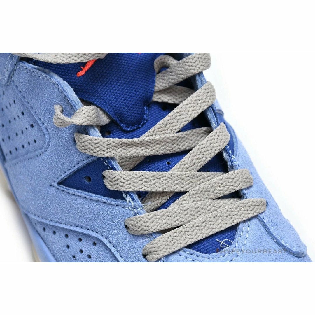 HypeYourBeast Travis Scott X Air Jordan 6 ‘British Khaki Blue’