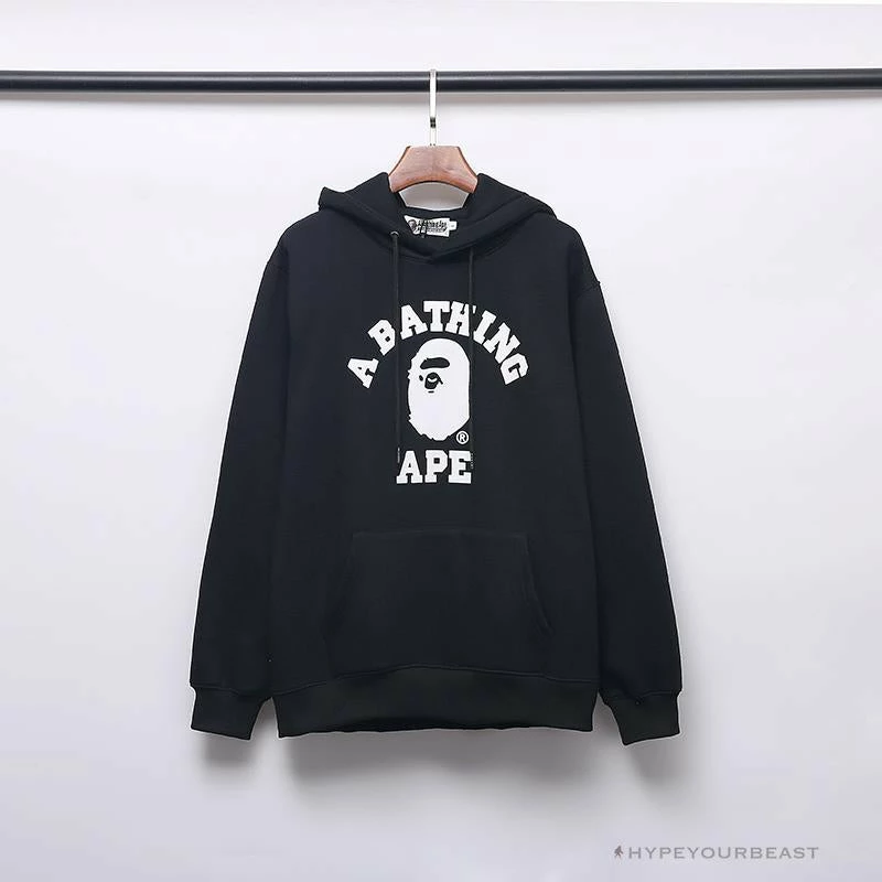 BAPE X Bathing Ape Head Hoodie ‘BLACK’