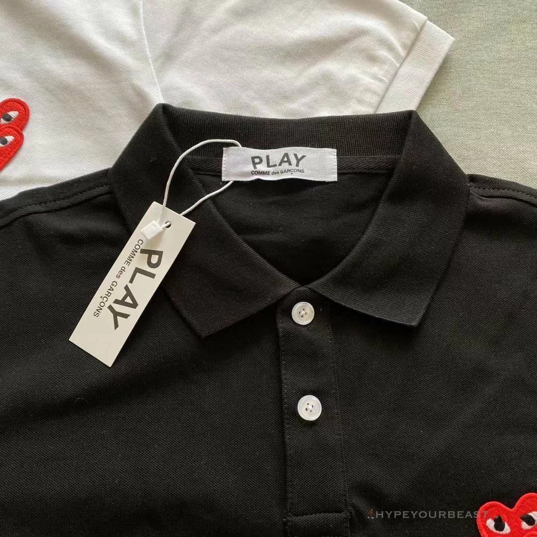 CDG Polo Shirt Black Shirts