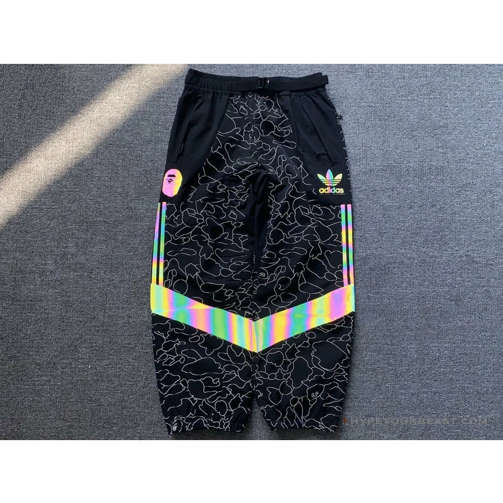 hypeyourbeast clothes bape x Ad*s snowboarding pants
