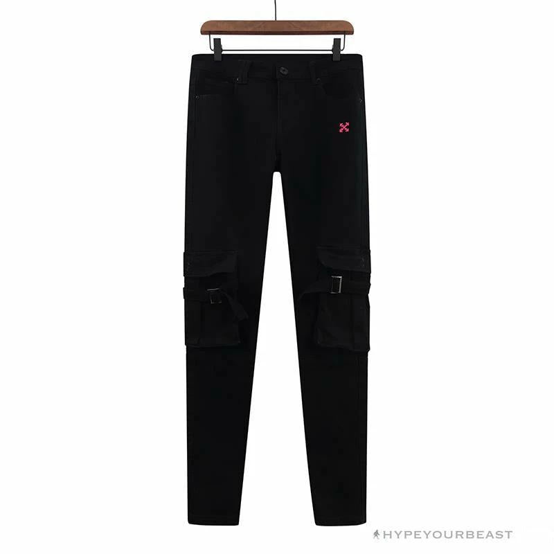 OFF-WHITE Pants Black