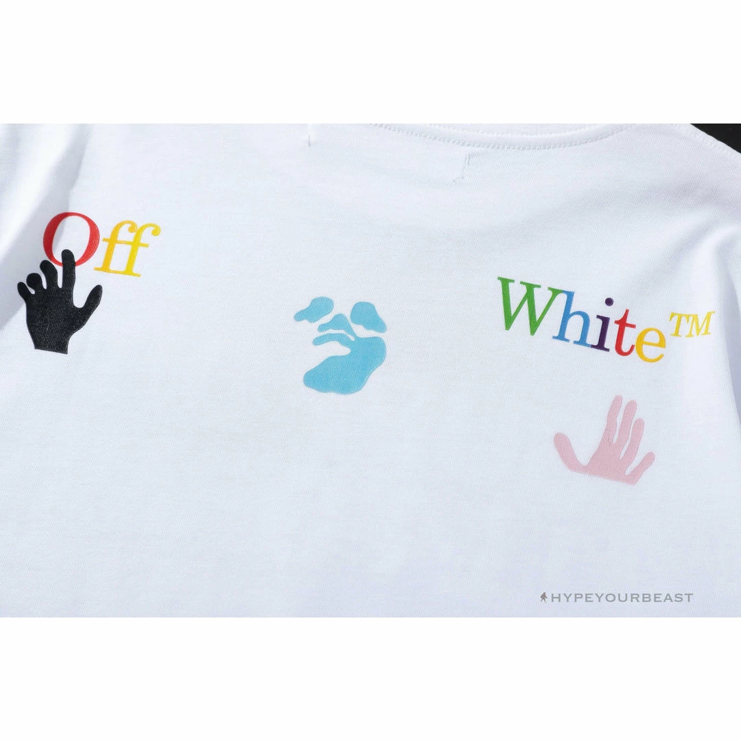 off-white S*pport love ‘white’ tee shirt t-shirts