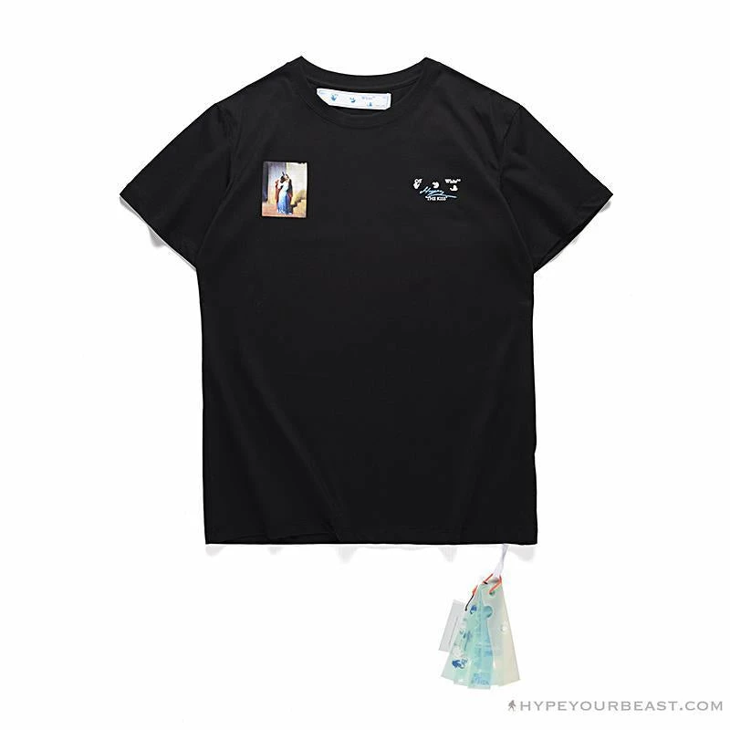 T-Shirts OFF-WHITE The Kiss Tee Shirt ‘BLACK’