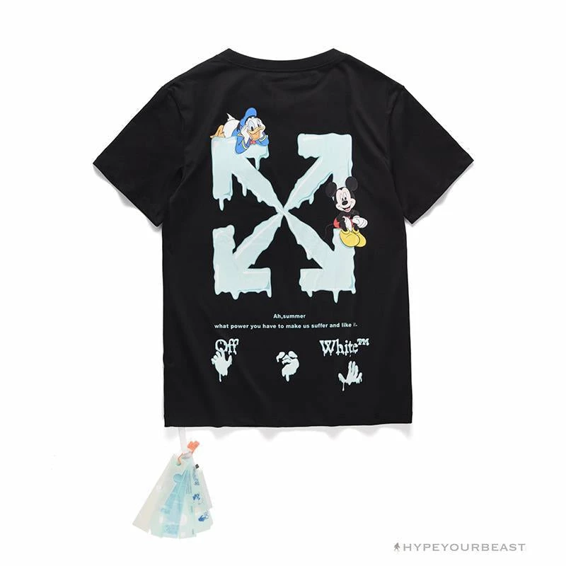 OFF-WHITE Mickey Limited Arrow Tee Shirt ‘BLACK’ T-Shirts