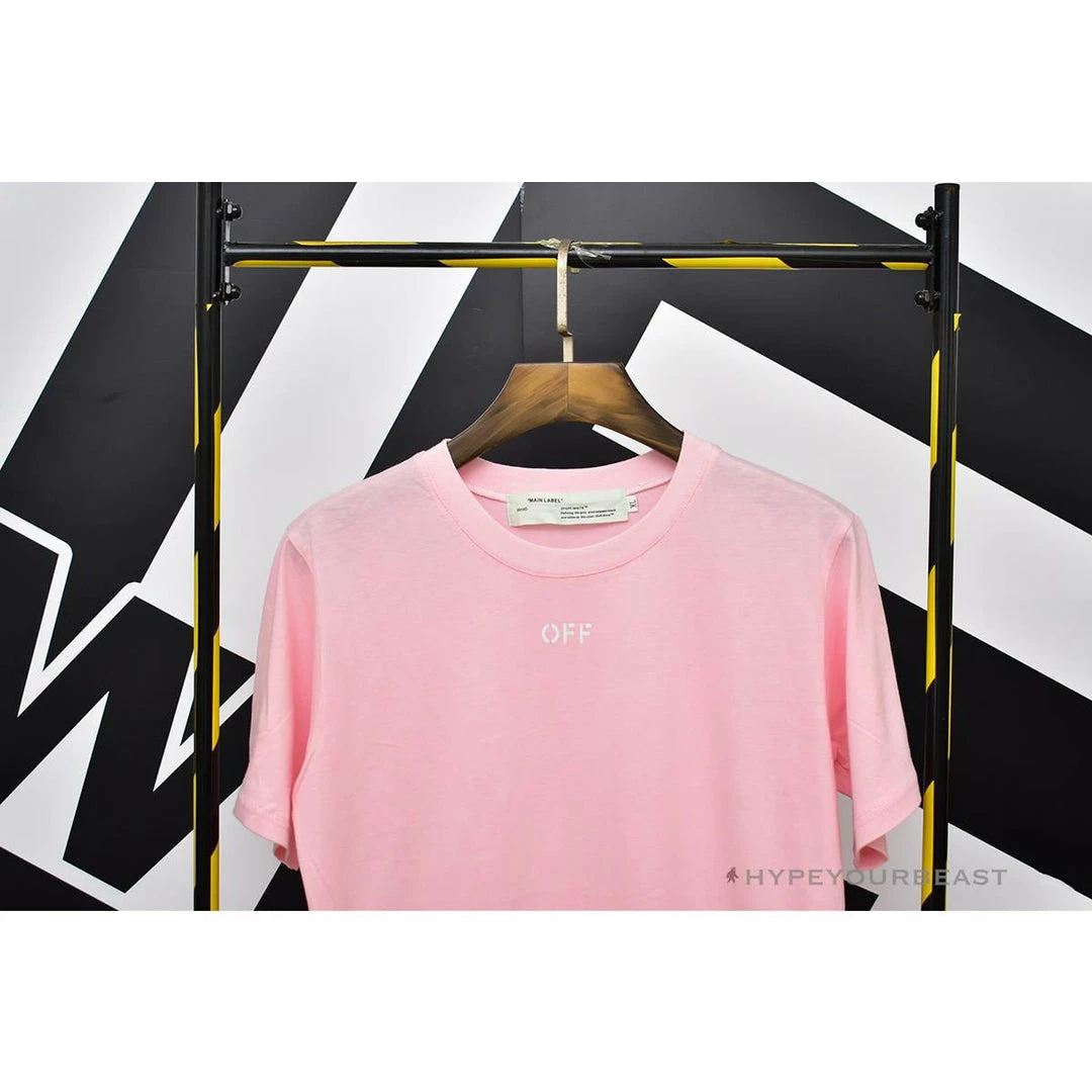 OFF-WHITE Sakura Tee Shirt ‘PINK’ T-Shirts