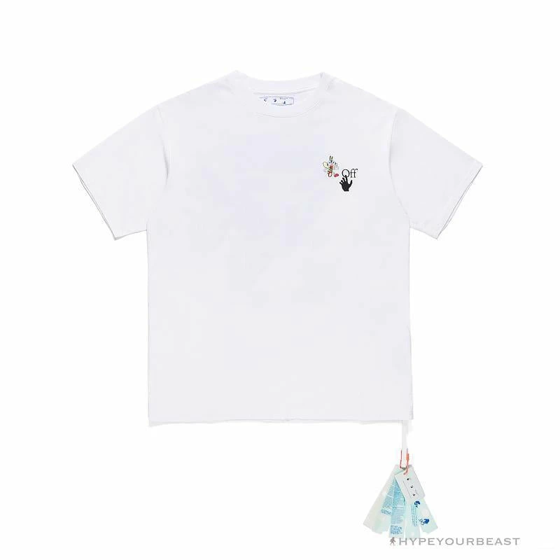 T-Shirts OFF-WHITE Takashi Murakami Sunflower Tee Shirt ‘WHITE’