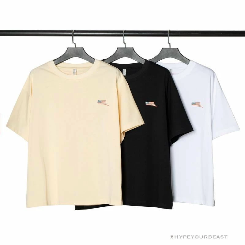 OFF-WHITE Loose X Oversized Chest Tee Shirt ‘BLACK’ T-Shirts