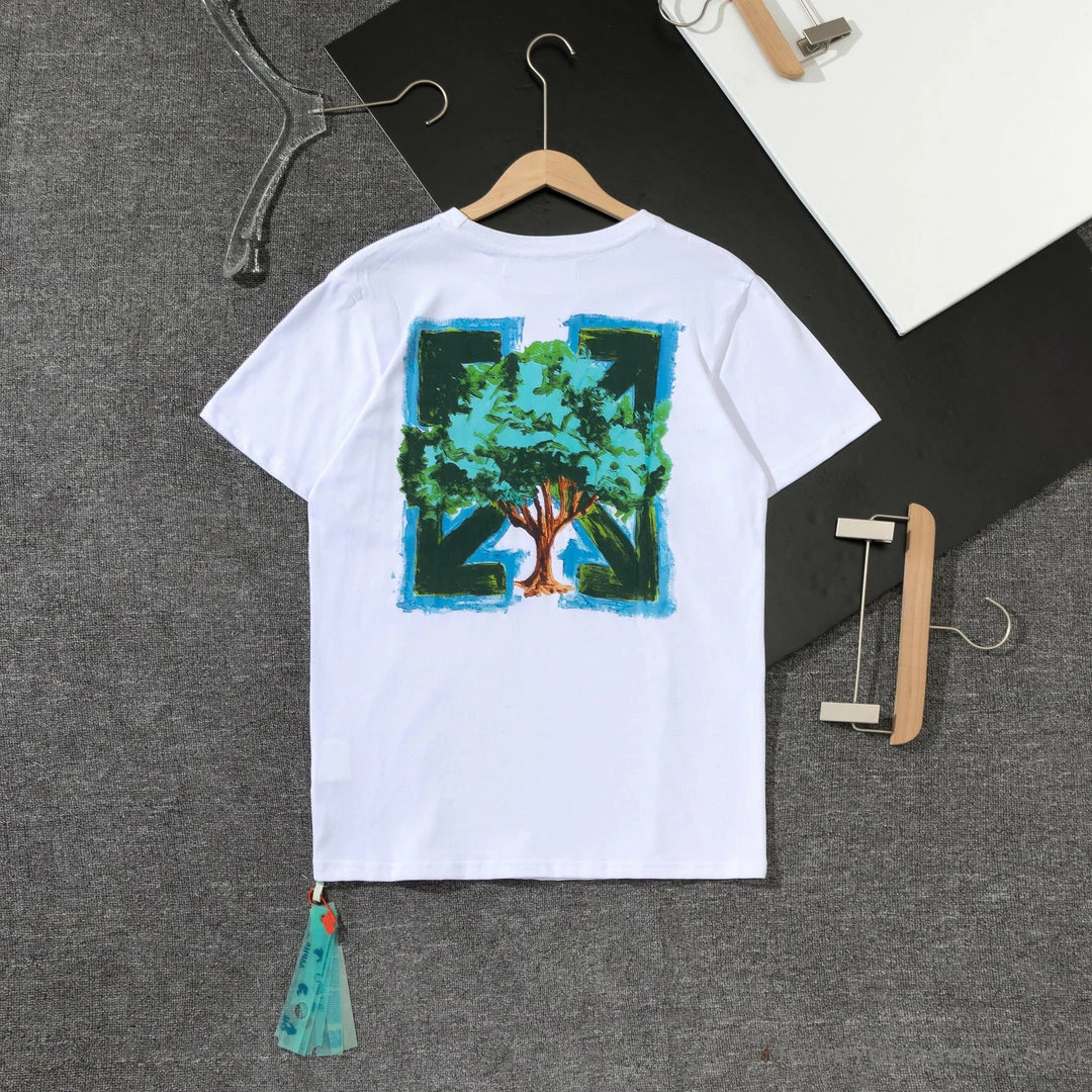 OFF-WHITE Big Tree HD Pattern Tee Shirt ‘WHITE’ T-Shirts