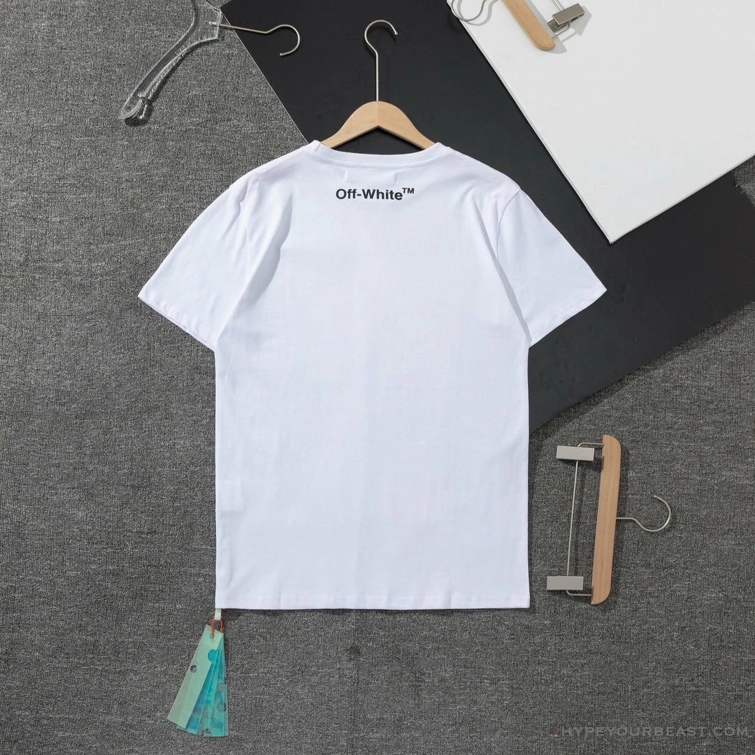 OFF-WHITE Classic Mona Lisa Print Tee Shirt ‘WHITE’ T-Shirts