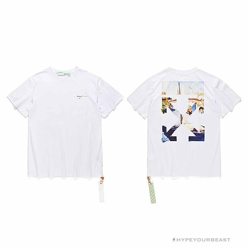 OFF-WHITE Monet Tee Shirt ‘WHITE’ T-Shirts