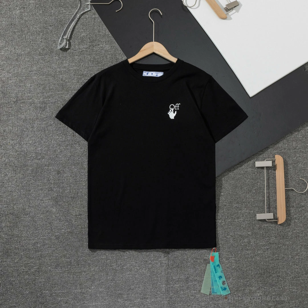 OFF-WHITE Spray Paint Arrow Tee Shirt ‘BLACK’ T-Shirts