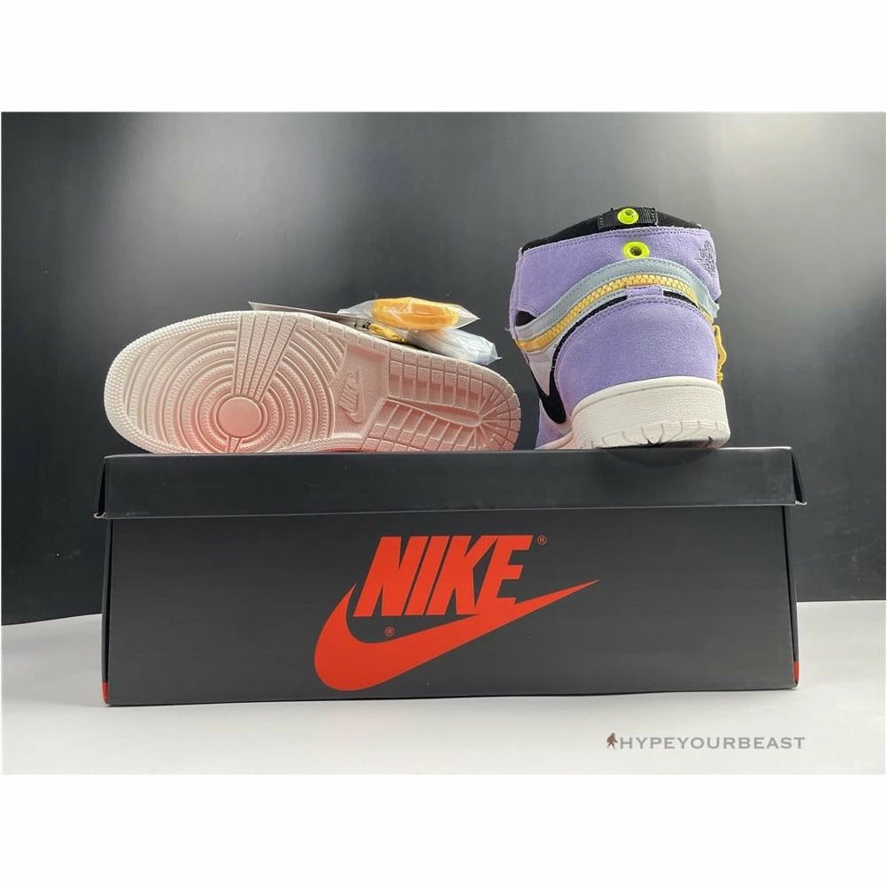 HypeYourBeast Air Jordan 1 High Switch ‘Purple Pulse’