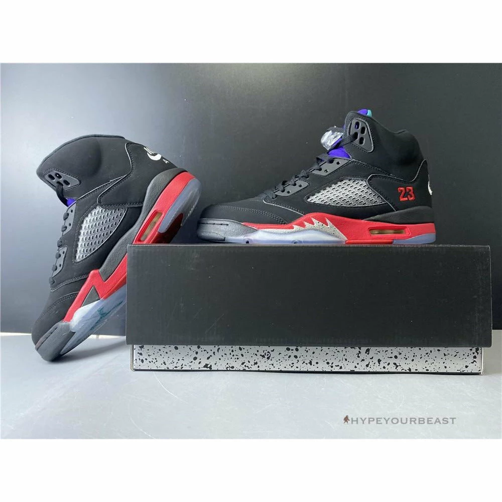 Air Jordan 5 ‘Grape Fire Red’