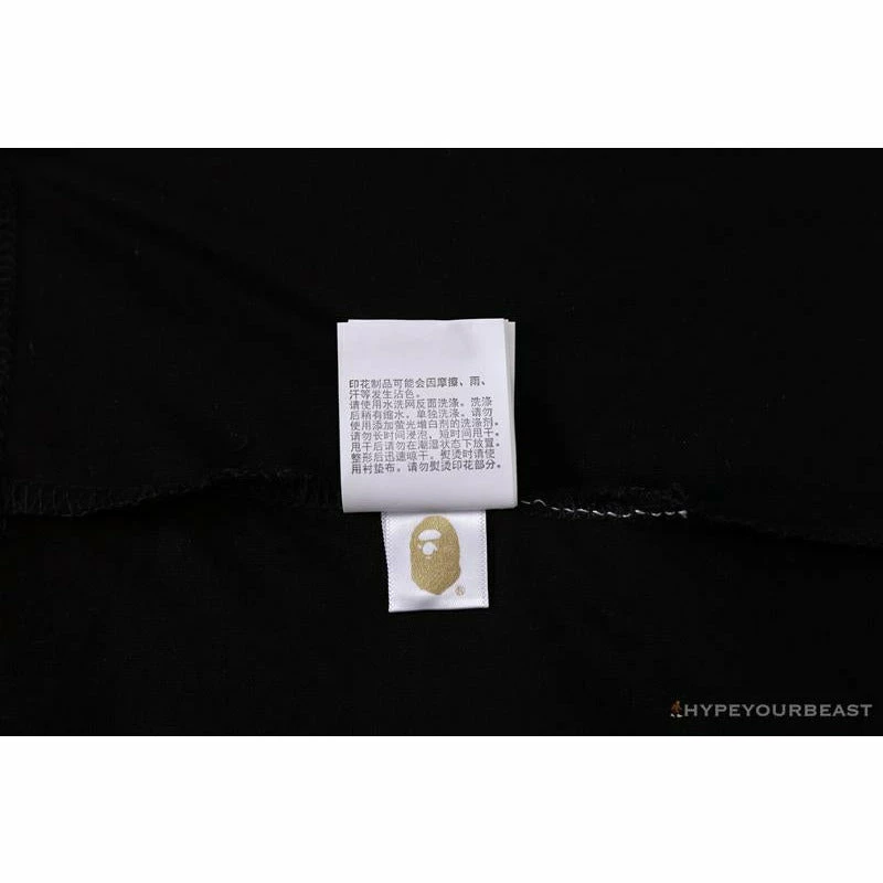 BAPE Japan Limited Edition Mt. Fuji Sakura Tee Shirt ‘BLACK’