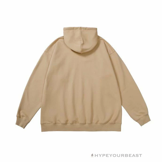 hypeyourbeast gc x t*f hoodie brown