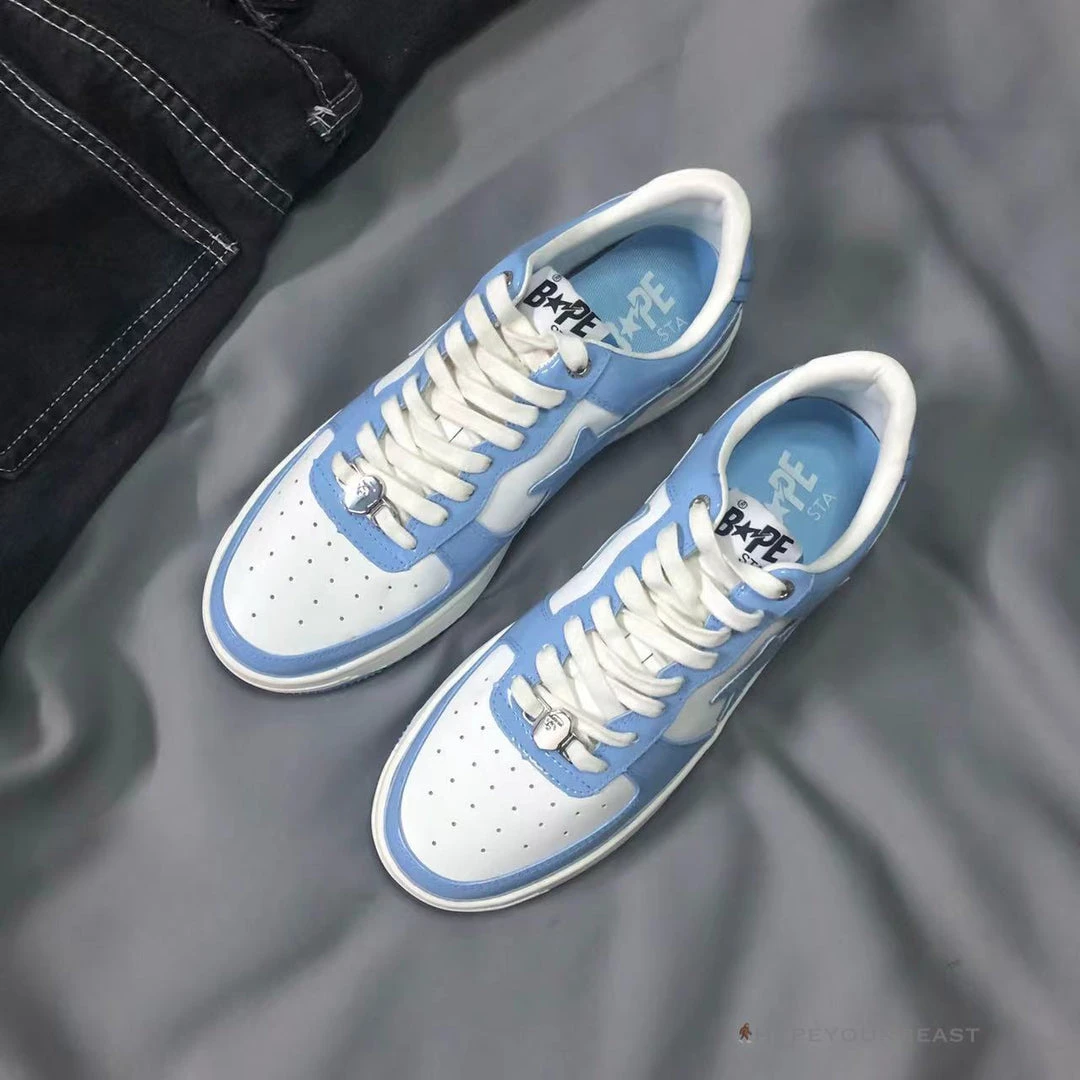 HypeYourBeast BAPE STA Low Top Sneakers Blue