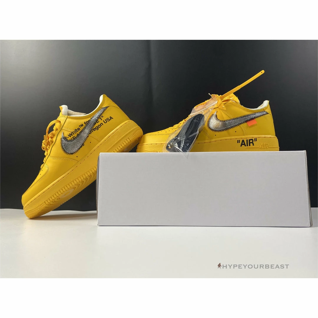 HypeYourBeast Off White X Air Force 1 Low ‘Yellow’