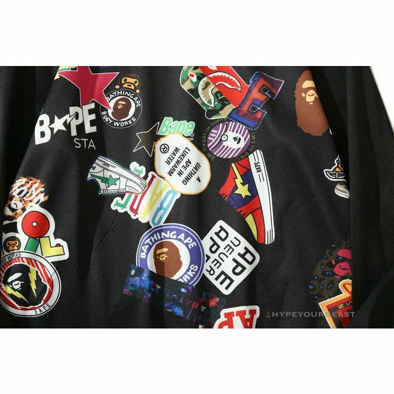 HypeYourBeast Bape Camo Hoodie Logo