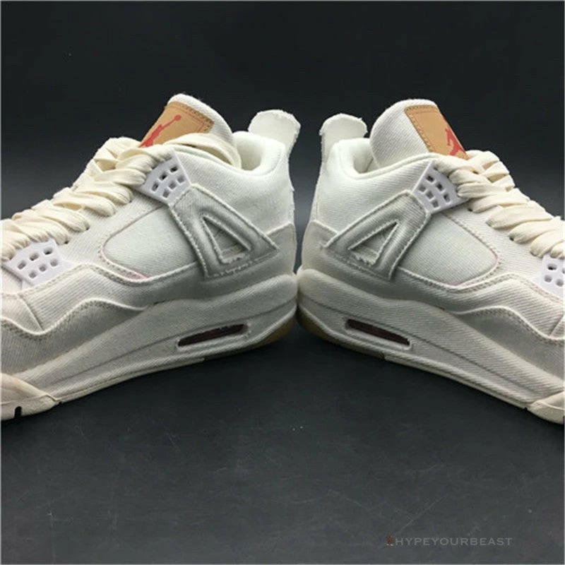 Jordan 4 X Levi’s White