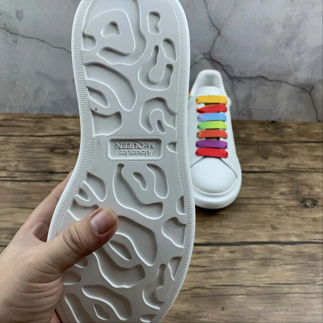 HypeYourBeast A. Mcqueen Alexander McQueen White / Rainbow