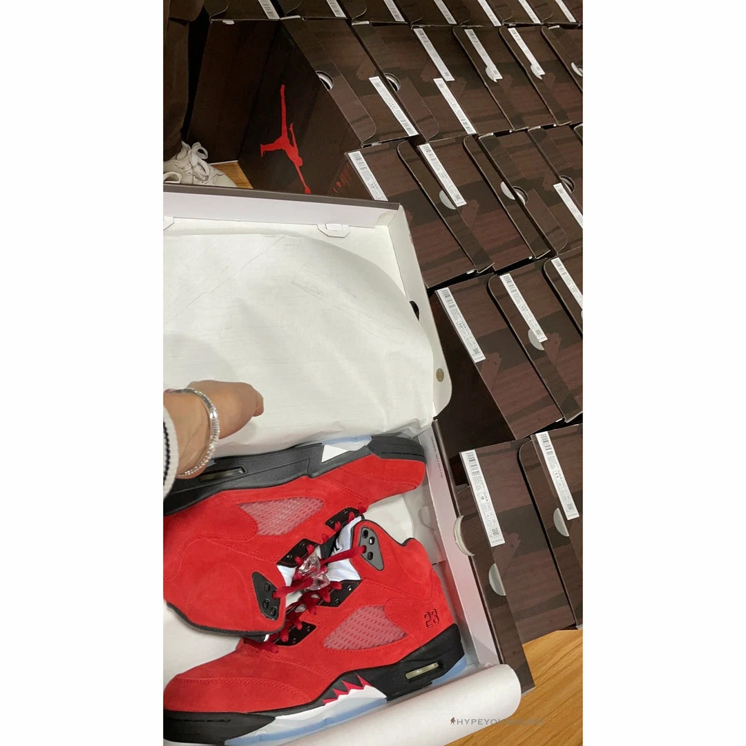 HypeYourBeast Air Jordan 5 Retro ‘Raging Bulls Red’