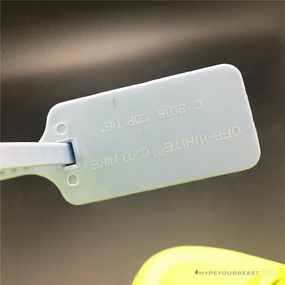 Off-White X Nike Air Force 1 Low “Volt”
