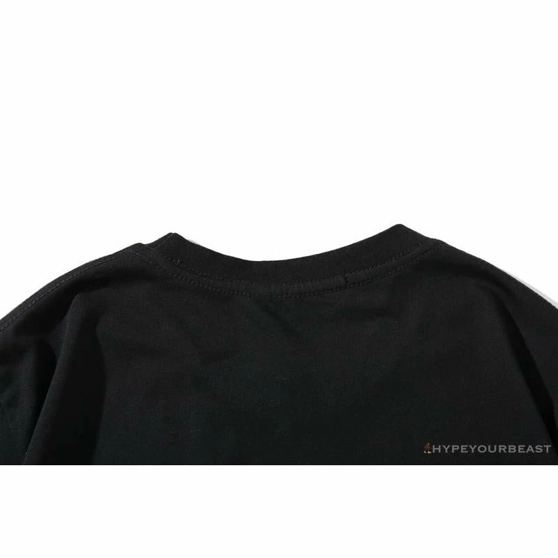 BAPE Violent Bear Color Stitching Tee Shirt ‘BLACK’
