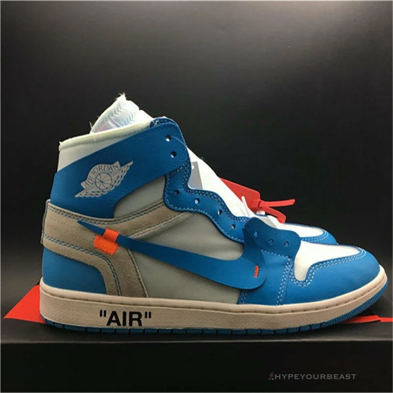 The Ten: Off White X Air Jordan 1 High “UNC”