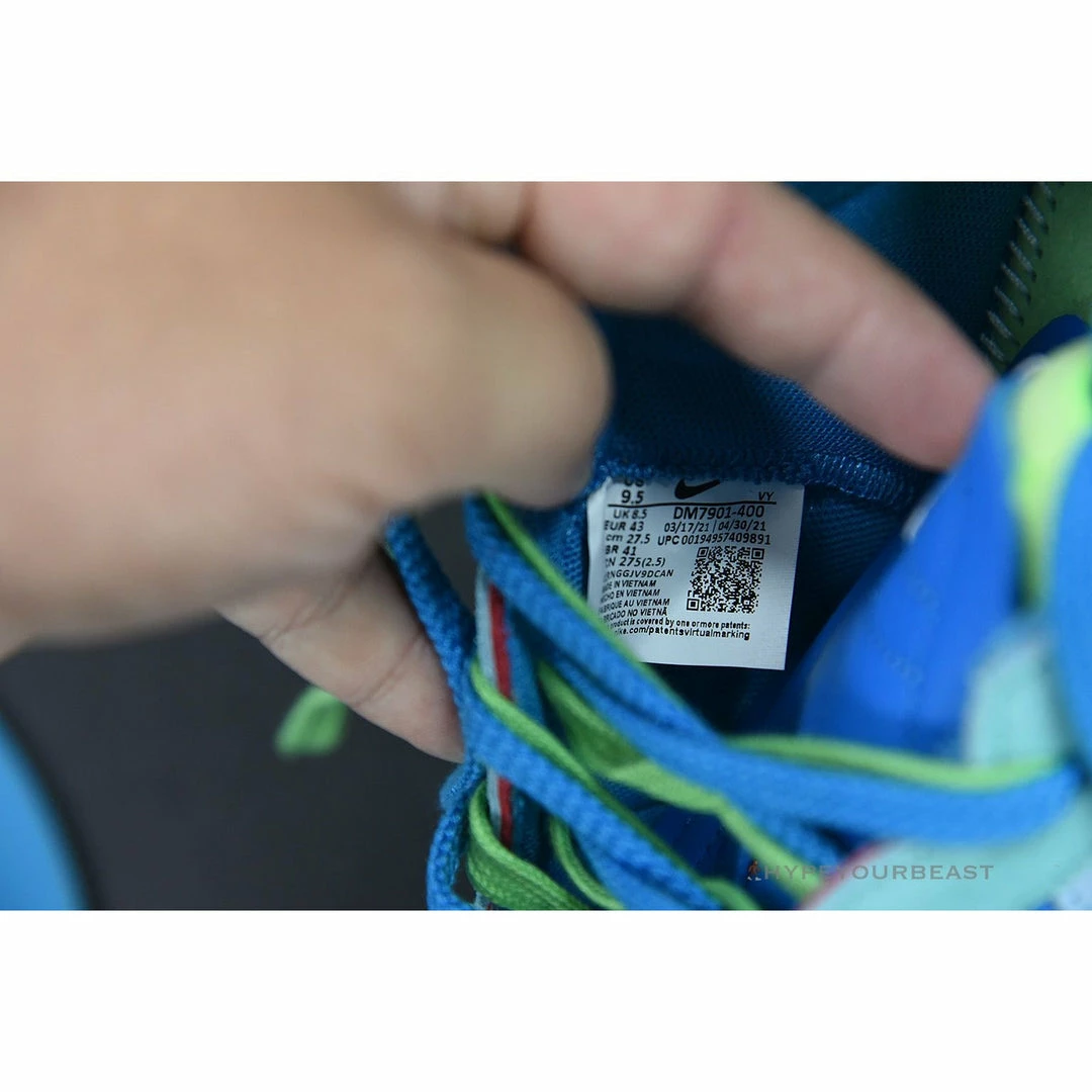 HypeYourBeast Nike Blazer Low Sacai KAWS Blue