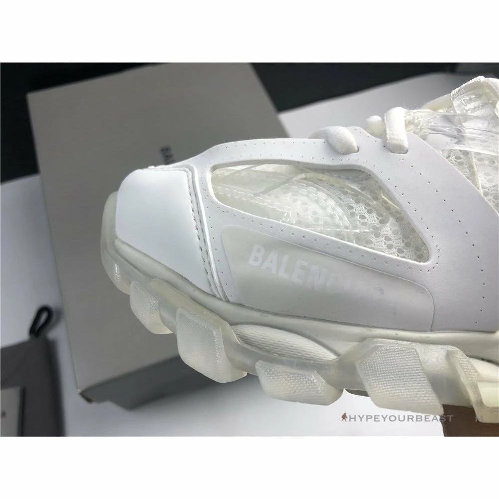 Ba*len*cia*ga track sneakers 3.0 white rubber sole
