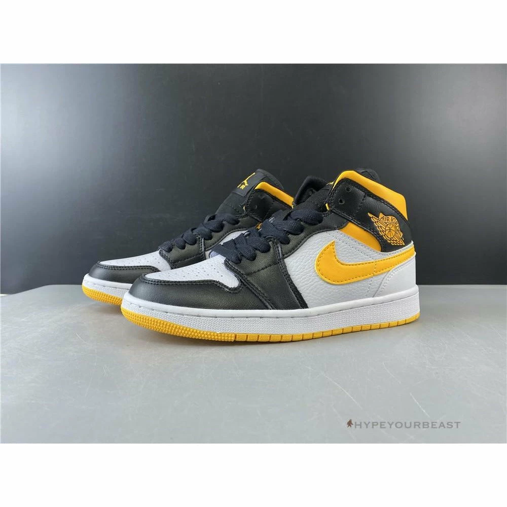 Air Jordan 1 Mid ‘Red Yellow Swoosh’