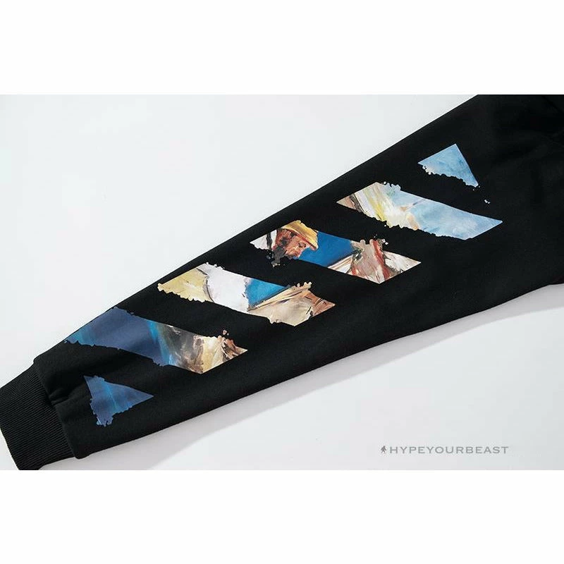 HypeYourBeast Hoodies & Jackets Off White Hoodie Black Sail