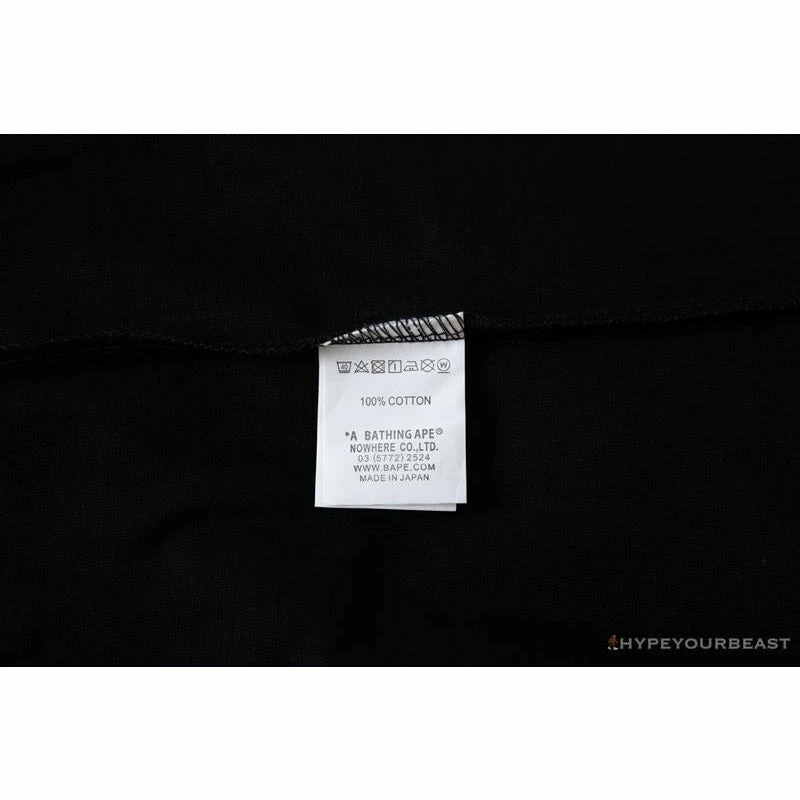 Clothes BAPE Spoof Dollar Bill Tee Shirt ‘BLACK’