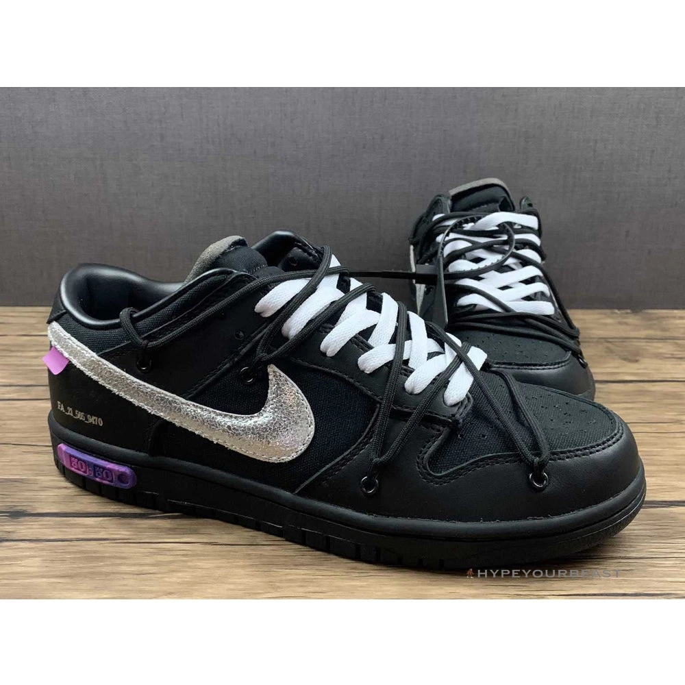 HypeYourBeast Off White X Nike Dunk Low ‘Dear Summer – 50/50’