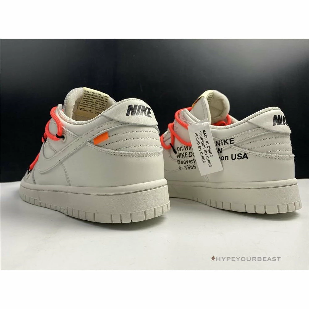 Off-White X Nike Dunk Low White