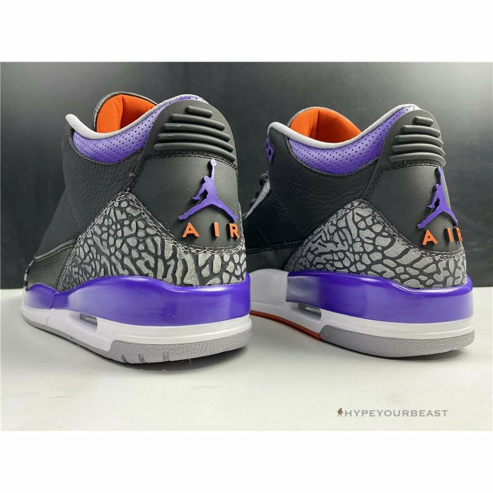 Air Jordan 3 ‘Court Purple Black Cement’