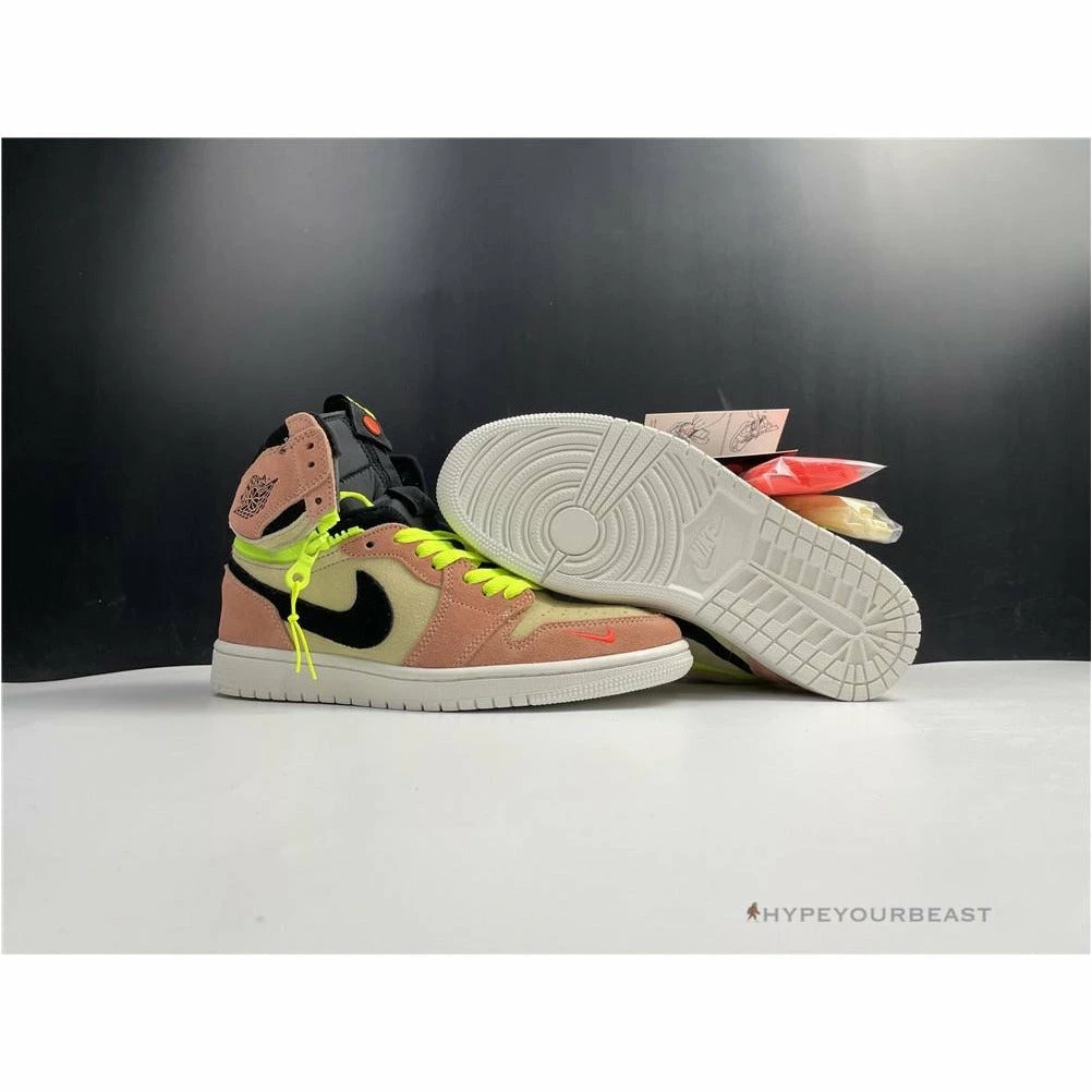 HypeYourBeast Air Jordan 1 High Switch ‘Pink Volt’
