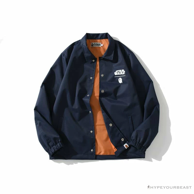 BAPE X Star Wars Collaboration Windbreaker Jacket ‘BLUE’