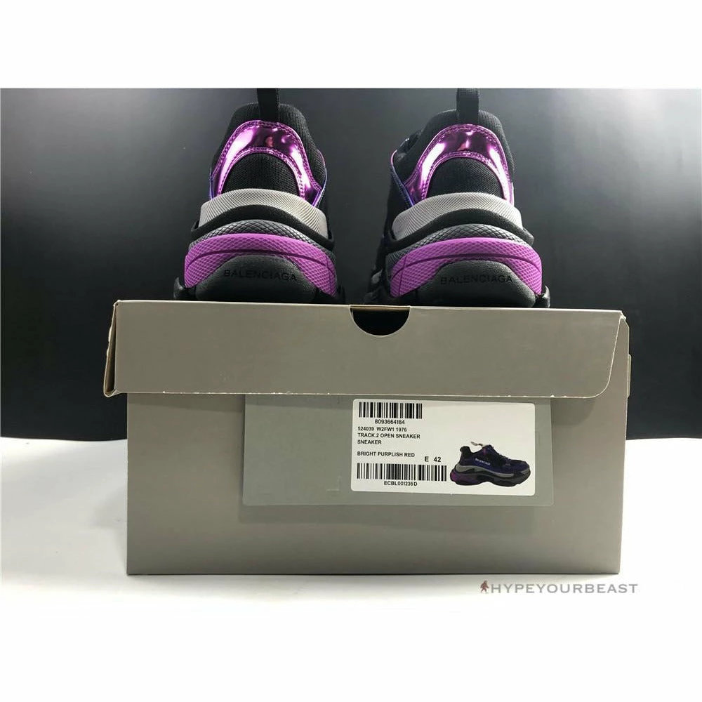 Ba*len*cia*ga triple s purple / pink