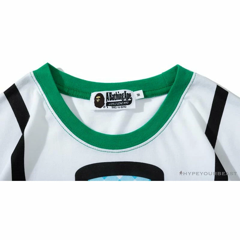 BAPE Baby Milo Cartoon Vest Color Matching Tee Shirt