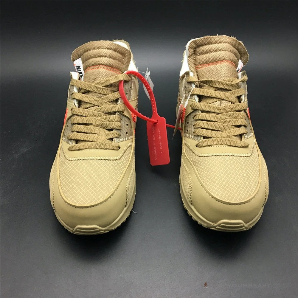 Off White X Nike Air Max 90 “Desert Ore”