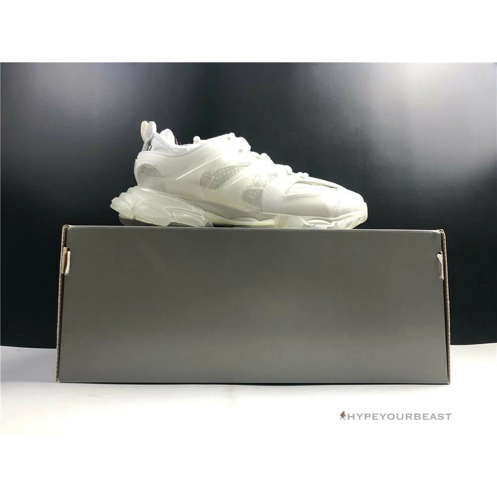 Ba*len*cia*ga track sneakers 3.0 white rubber sole