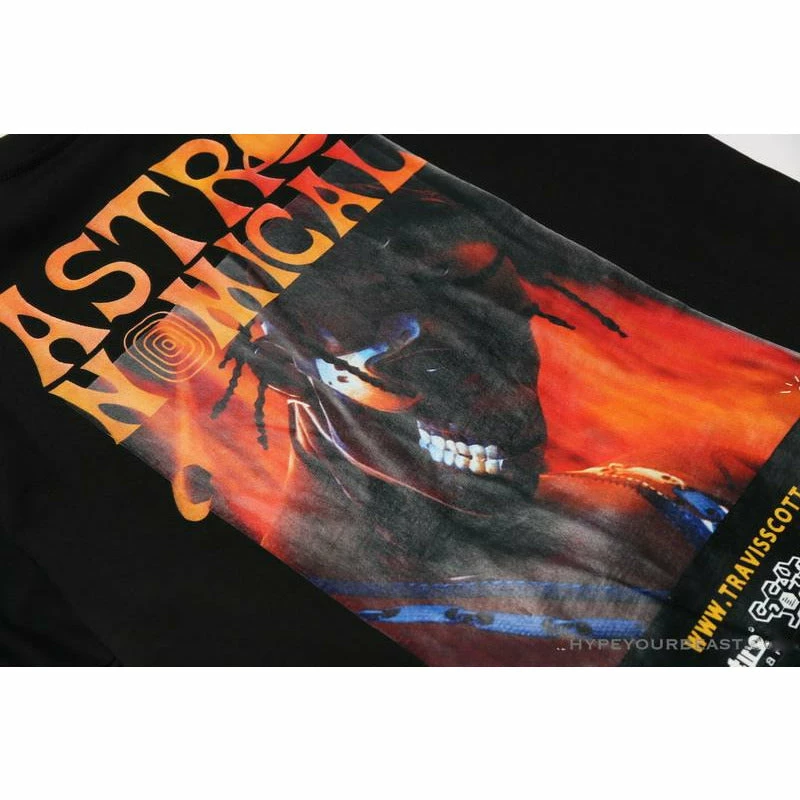 OFF-WHITE Travis Scott Cactus Jack Astronomical Tee Shirt ‘BLACK’