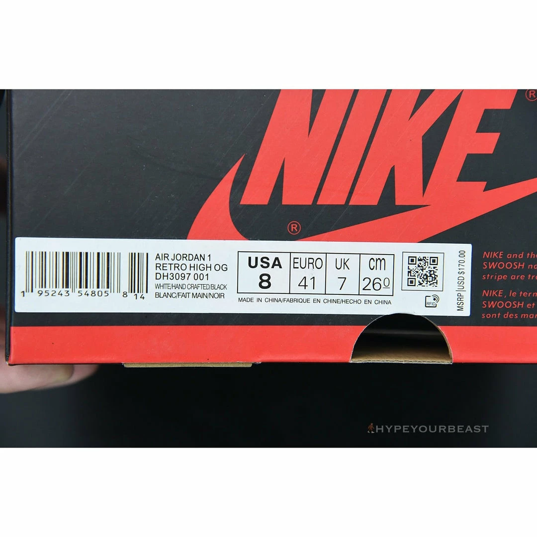 HypeYourBeast Air Jordan 1 Retro High OG ‘Hand Crafted’
