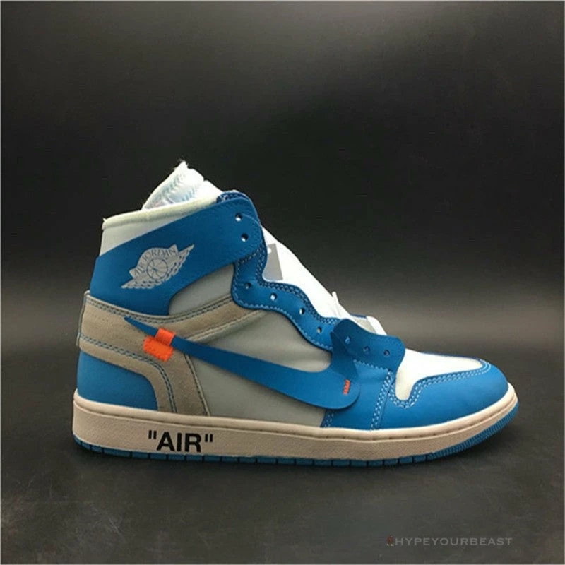 The Ten: Off White X Air Jordan 1 High “UNC”