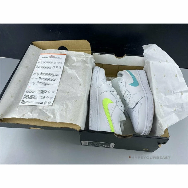 Air Jordan 1 Low ‘White Multi-Color’